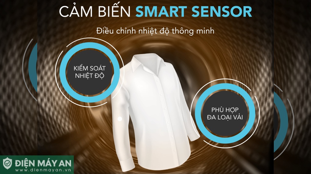 Máy sấy thông hơi Funiki 10 kg HD V6100AG